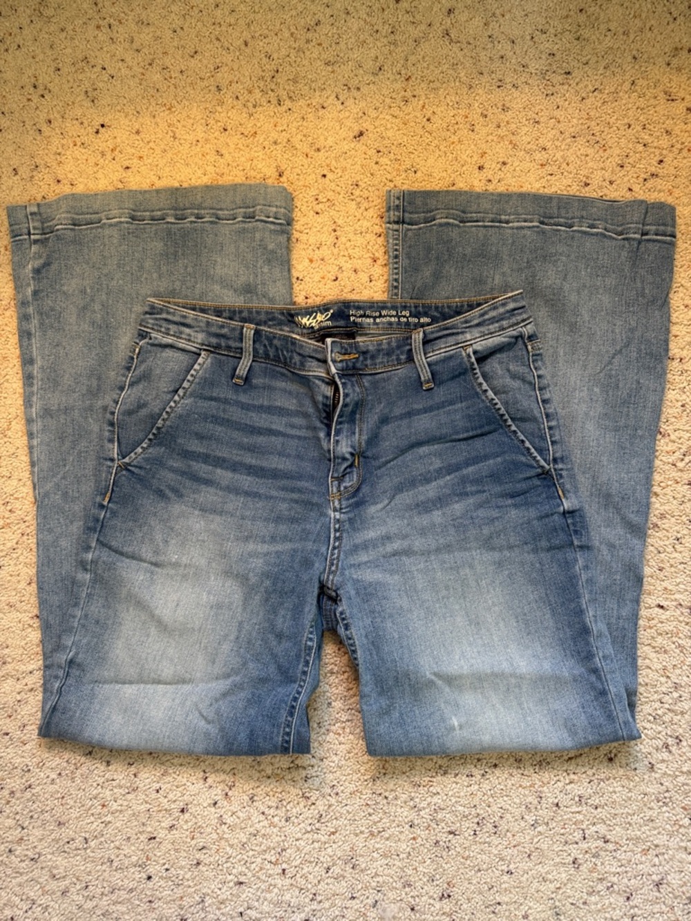 Mossimo High-Rise Wide Leg Women’s Jeans - Blue